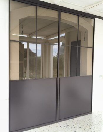 SCORREVOLE LUMAN INDUSTRIAL + WOOD 2